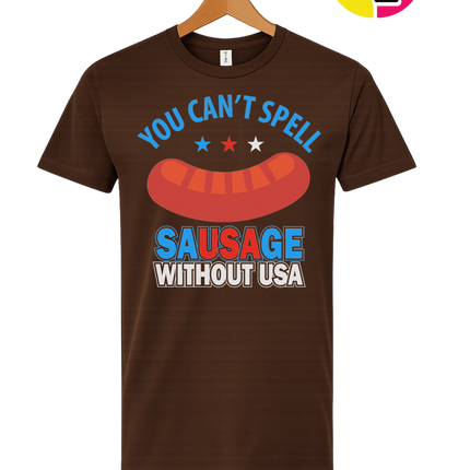 You Can’t Spell Sausage Without USA Tee