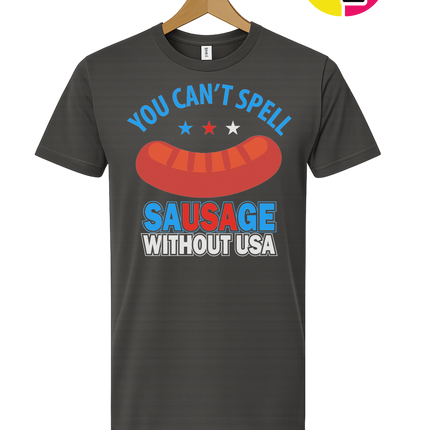 You Can’t Spell Sausage Without USA Tee
