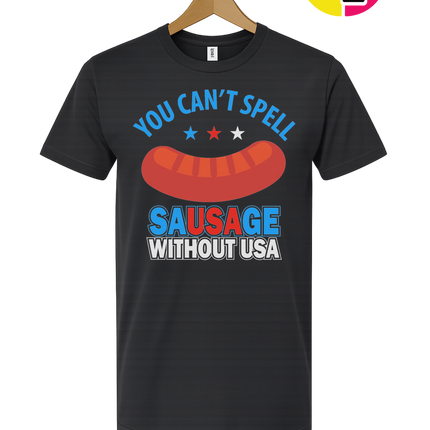 You Can’t Spell Sausage Without USA Tee