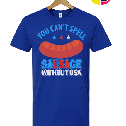 You Can’t Spell Sausage Without USA Tee