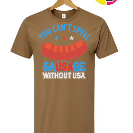 You Can’t Spell Sausage Without USA Tee