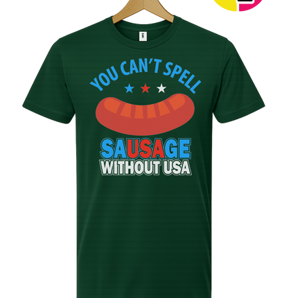 You Can’t Spell Sausage Without USA Tee