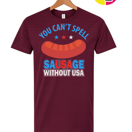You Can’t Spell Sausage Without USA Tee