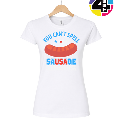 You Can’t Spell Sausage Without USA Women's Tee