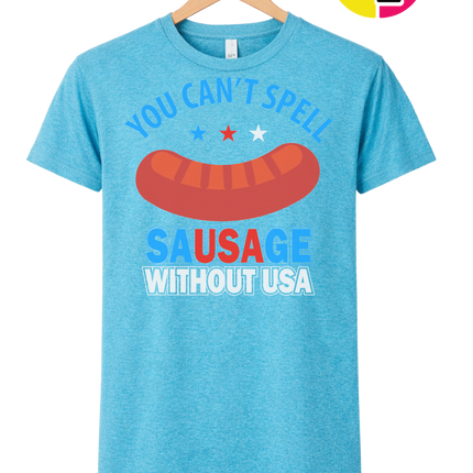 You Can’t Spell Sausage Without USA Tee