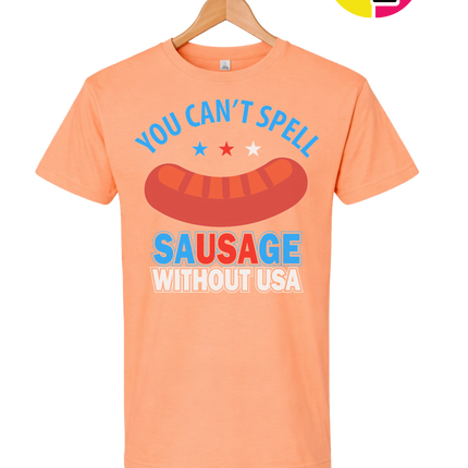 You Can’t Spell Sausage Without USA Tee