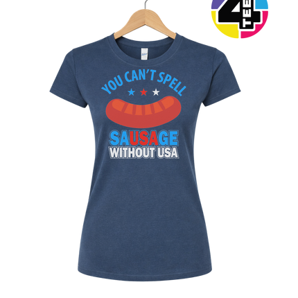 You Can’t Spell Sausage Without USA Women's Tee
