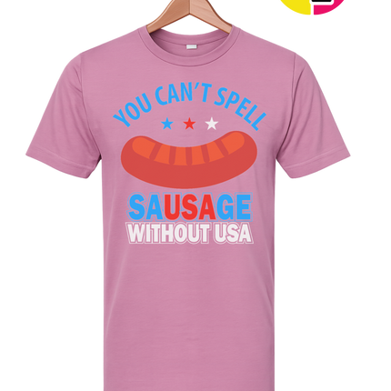 You Can’t Spell Sausage Without USA Tee