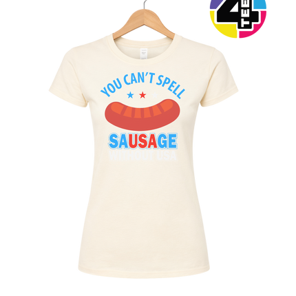 You Can’t Spell Sausage Without USA Women's Tee