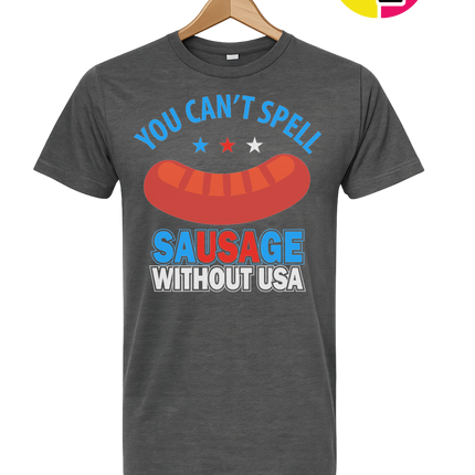 You Can’t Spell Sausage Without USA Tee