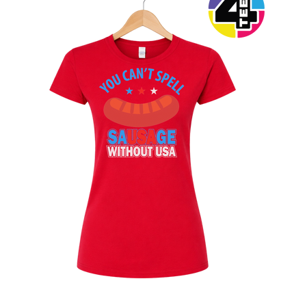 You Can’t Spell Sausage Without USA Women's Tee