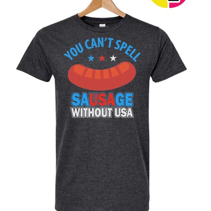 You Can’t Spell Sausage Without USA Tee