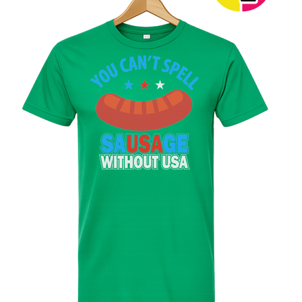 You Can’t Spell Sausage Without USA Tee