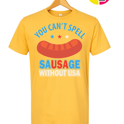 You Can’t Spell Sausage Without USA Tee