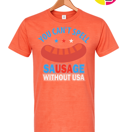 You Can’t Spell Sausage Without USA Tee