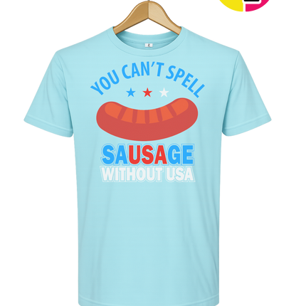 You Can’t Spell Sausage Without USA Tee