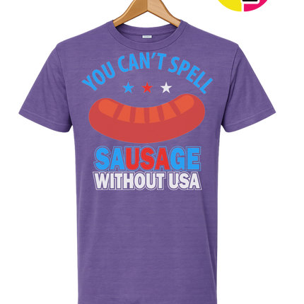 You Can’t Spell Sausage Without USA Tee