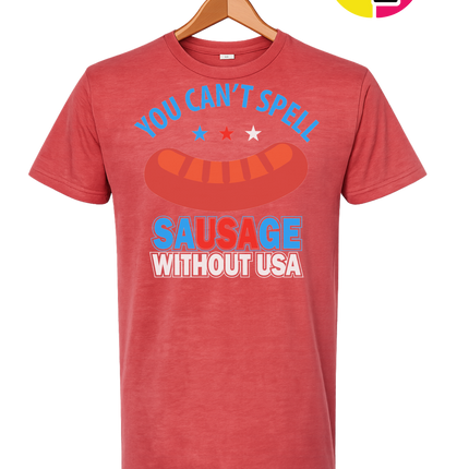 You Can’t Spell Sausage Without USA Tee