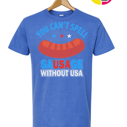 You Can’t Spell Sausage Without USA Tee