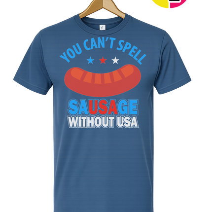 You Can’t Spell Sausage Without USA Tee