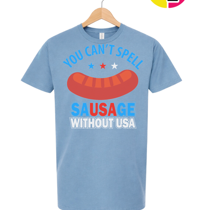 You Can’t Spell Sausage Without USA Tee