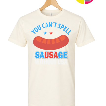 You Can’t Spell Sausage Without USA Tee