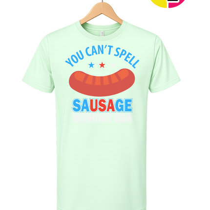 You Can’t Spell Sausage Without USA Tee