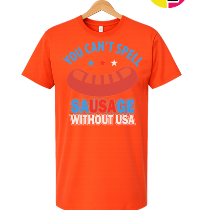 You Can’t Spell Sausage Without USA Tee