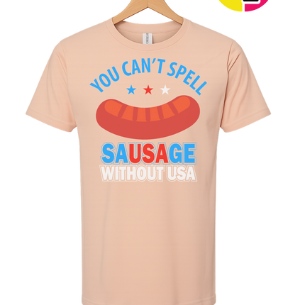 You Can’t Spell Sausage Without USA Tee