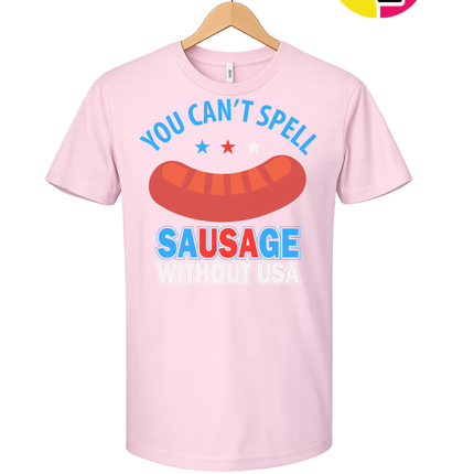 You Can’t Spell Sausage Without USA Tee