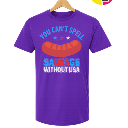 You Can’t Spell Sausage Without USA Tee
