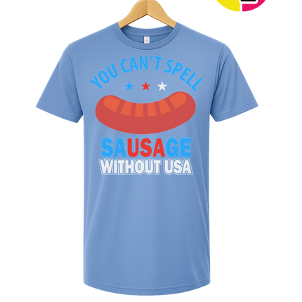 You Can’t Spell Sausage Without USA Tee
