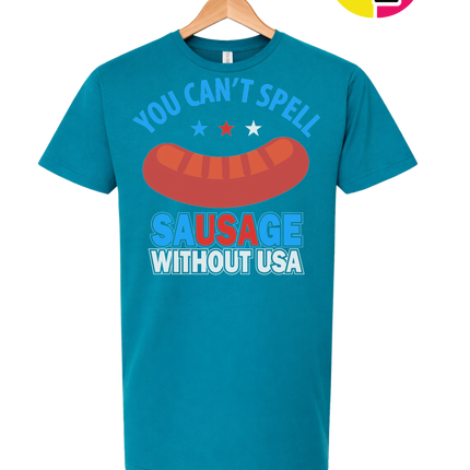 You Can’t Spell Sausage Without USA Tee