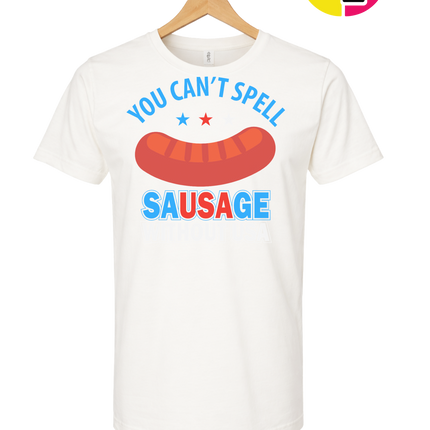 You Can’t Spell Sausage Without USA Tee