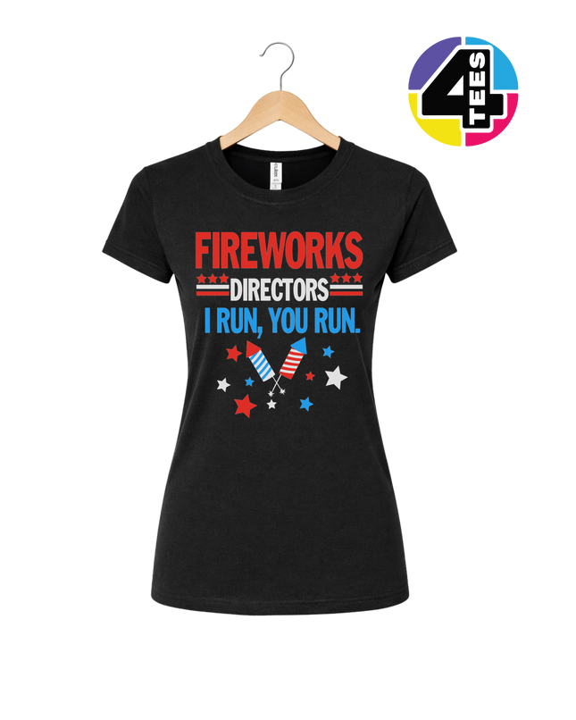 Fireworks Directors Run Women's Tee