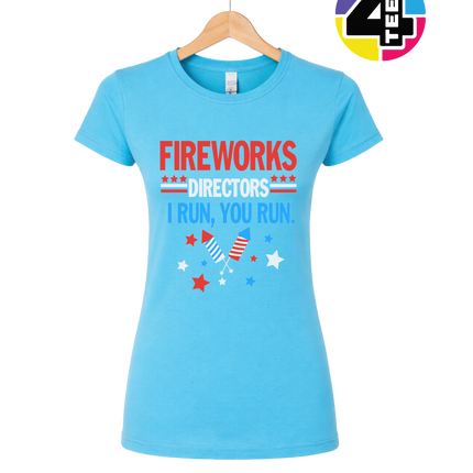 Fireworks Directors Run Women's Tee