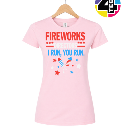 Fireworks Directors Run Women's Tee