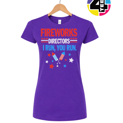 Fireworks Directors Run Women's Tee