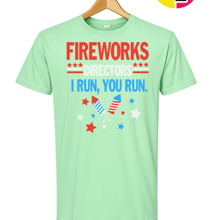 Fireworks Directors Run Tee