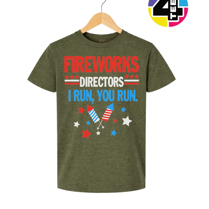 Fireworks Directors Run Youth Tee