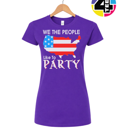 We the People Party Women's Tee