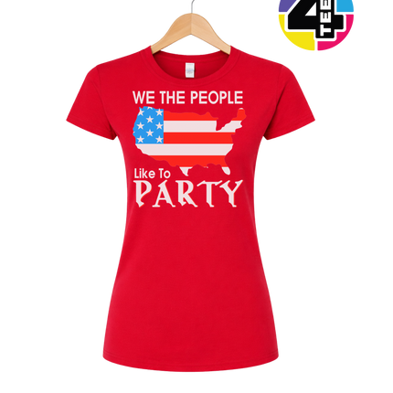 We the People Party Women's Tee