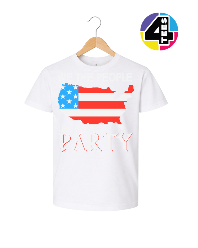 We the People Party Youth Tee