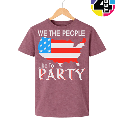 We the People Party Youth Tee