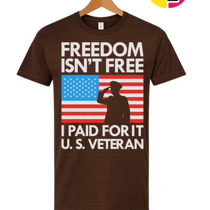 Freedom Isn’t Free Veteran Tee