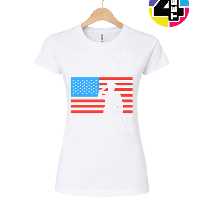 Freedom Isn’t Free Veteran Women's Tee