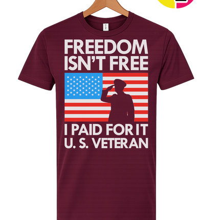 Freedom Isn’t Free Veteran Tee