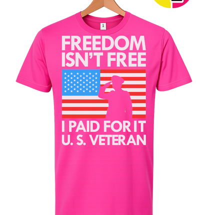 Freedom Isn’t Free Veteran Tee