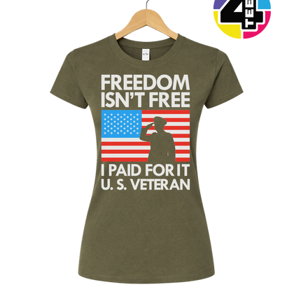 Freedom Isn’t Free Veteran Women's Tee