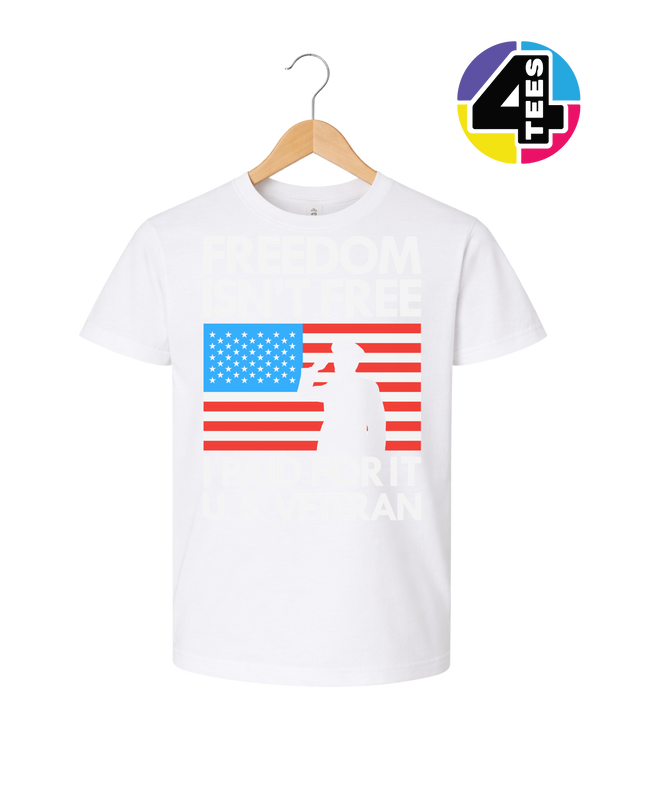 Freedom Isn’t Free Veteran Youth Tee